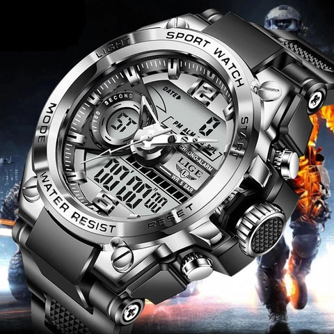 Waterproof Wristwatch Quartz Clock Sport Watch  Men -JW00654-Veeddydropshipping