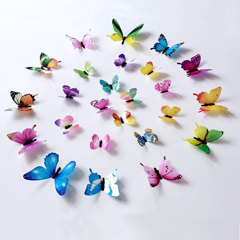 Luminous Butterfly Wall Stickers Living Room-HA00237-Veeddydropshipping