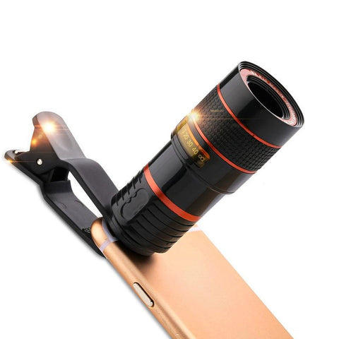 8X HD Zoom Mobile Phone Magnifying Glass Microscope Digital Telescope Camera Lens-PA00652-Veeddydropshipping