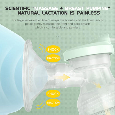 Electric Breast Pump Silent and Painless Fully Automatic and UV Sterilizer-TB00647-Veeddydropshipping
