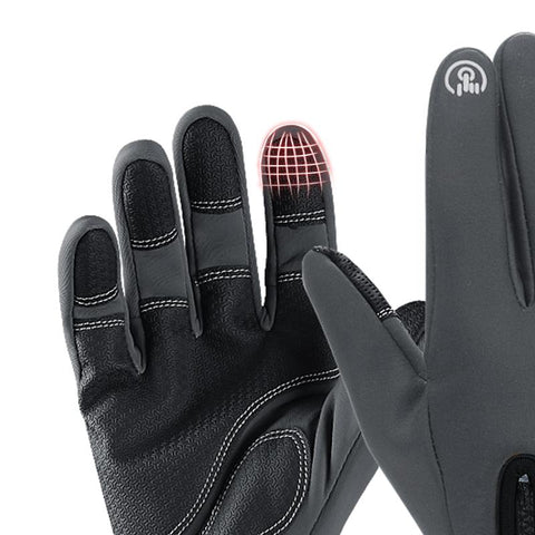 100% Waterproof Winter Cycling Gloves Windproof Outdoor Sport Ski Gloves Bicycle Bike -OS01135-Veeddydropshipping