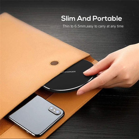Wireless Charger Pad Induction Fast Charging Dock Station-Veeddydropshipping
