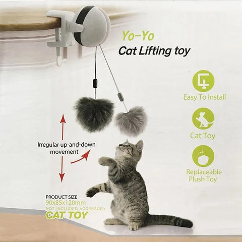 Electronic Motion Cat Toy Yo-Yo Lifting Ball-HA01370-Veeddydropshipping