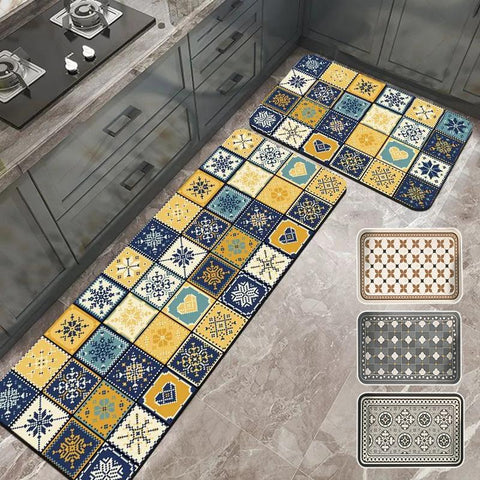 Non-slip Kitchen Carpets Rug Entrance Door Mat-HA00454-Veeddydropshipping