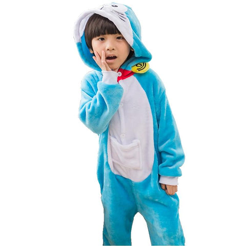 Kids Kigurumi Panda Pajamas Bear Children Baby Animal Overalls Jumpsuit-TB01041-Veeddydropshipping