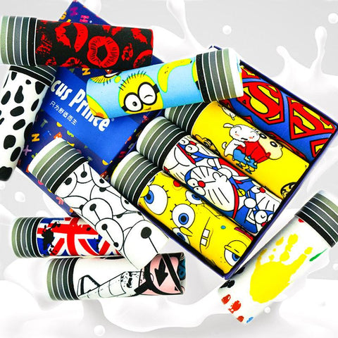 Cartoon Fashionable Underwear Middle Waist Comfortable-MF01477-Veeddydropshipping