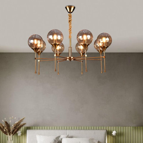LED Chandeliers Magic Bean Glass-TI00388-Veeddydropshipping