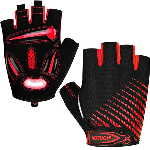 Bike Gloves Breathable 5MM Liquid Gel Pads Bicycle Gloves Shock-Absorbing -OS00769-Veeddydropshipping