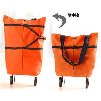 Grocery Shopping Trolley Luggage Trolley-HA01660-Veeddydropshipping