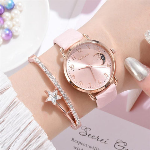 Women Fashion White Watch Quartz Wristwatches Clock-JW00953-Veeddydropshipping