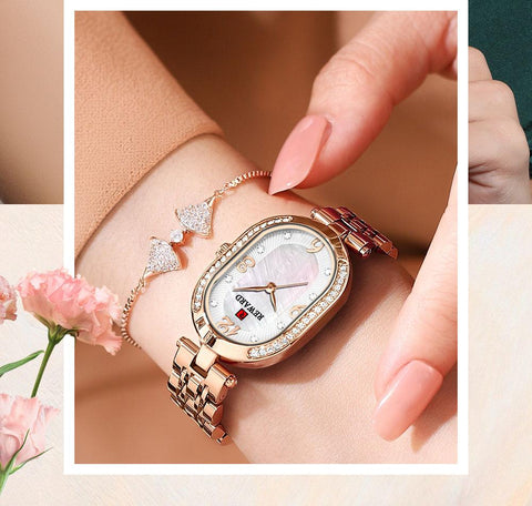Wristwatch Fashion Luxury  Quartz Watches Stainless Steel-JW01073-Veeddydropshipping