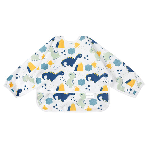 New Style Baby Stuff Toddler Waterproof Long Sleeve Art Smock Feeding Bib-TB00309-Veeddydropshipping