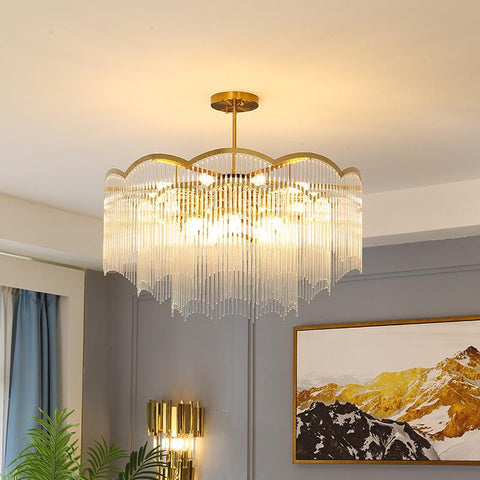 Modern Crystal Ceiling Chandelier-TI00403-Veeddydropshipping