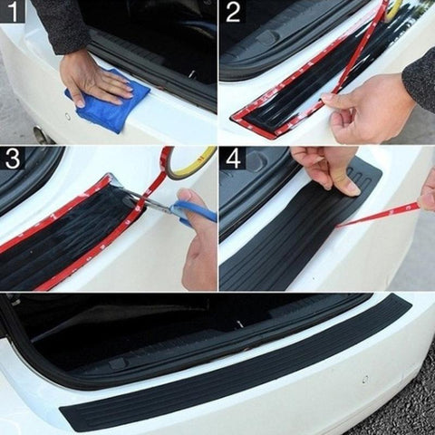 Trunk Sill Grard Rubber Strip Cover Pad Rear Trunk auto-AM00778-Veeddydropshipping