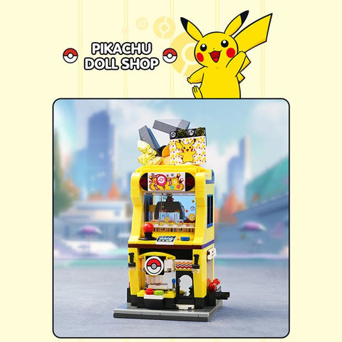 Pokemon Pikachu-Claw crane game shop Blocks Charizard pikachu Squirtle-TB01478-Veeddydropshipping