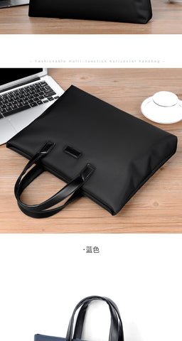 handbag with pattern Pu file bag printed logo horizontal-BS00492-Veeddydropshipping