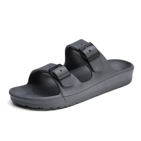 Casual Shoes Male Black Indoor Slippers Flip Flops-BS01552-Veeddydropshipping