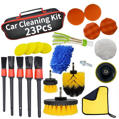 New Car Detailing Brushes Set Brushes for Automotive Cleaning-AM00466-Veeddydropshipping