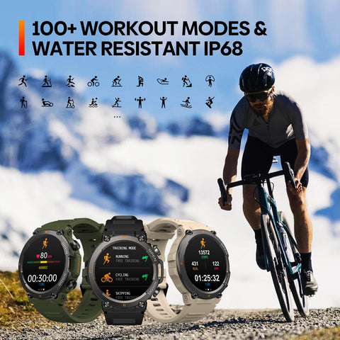 Sports Modes Rugged Smartwatch  Calls Health-JW00856-Veeddydropshipping