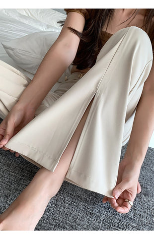 Women Flare Pants High Waist Long Bell Bottom Pants-WF00449-Veeddydropshipping