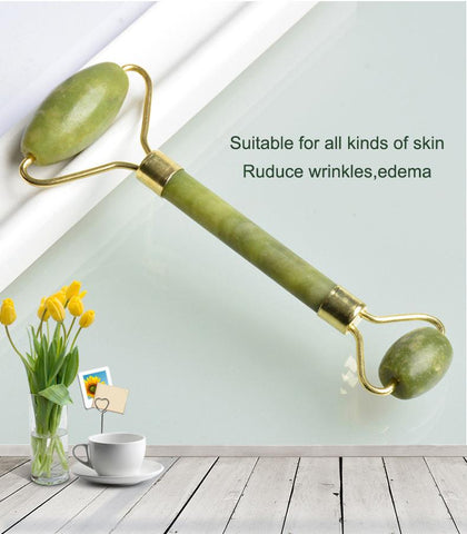 Facial Jade Massage Roller Set-BH00376-Veeddydropshipping