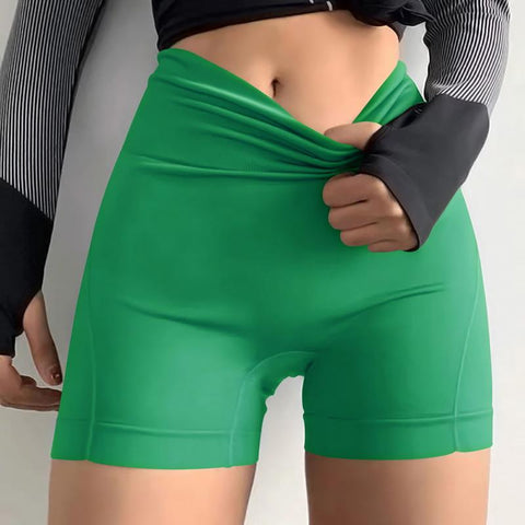 Shorts Sexy Seamless Running Leggings High Waist Elastic Squat-OS01460-Veeddydropshipping