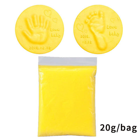 2021 Baby Care Air Drying Soft Clay Baby Handprint Footprint Imprint-TB00788-Veeddydropshipping