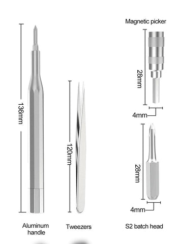 Precision Screwdriver Set with Electronic Kit-TI00142-Veeddydropshipping
