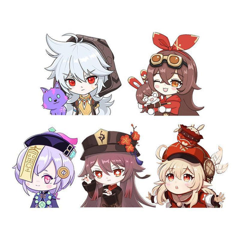 Genshin Impact Anime Stickers Waterproof Car Stickers For Bicycles-AM00099-Veeddydropshipping