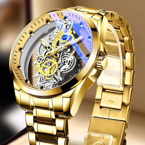 Watch Skeleton Automatic quartz Watch Man Watch-JW00695-Veeddydropshipping