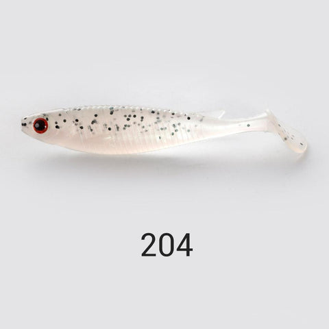 4Pcs Soft Lure Paddle Tail Shad 10cm 8g PVC Wobbler Swimbait Jig Head Artificial -OS00528-Veeddydropshipping