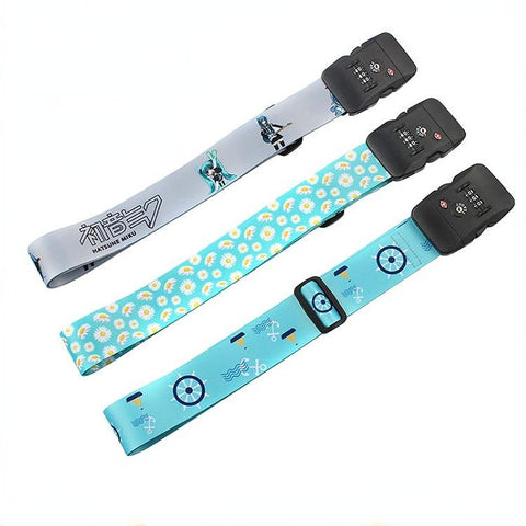 Cross Belt Adjustable Travel Suitcase Band Luggage Suitcase-BS00722-Veeddydropshipping
