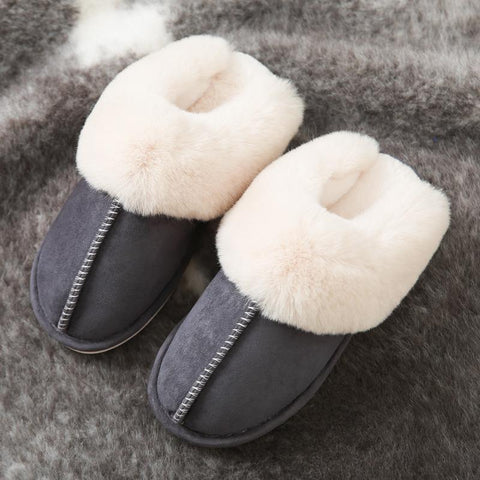 Suede Fashion New Warm Indoor Men Slipper Sandals Home-BS01114-Veeddydropshipping