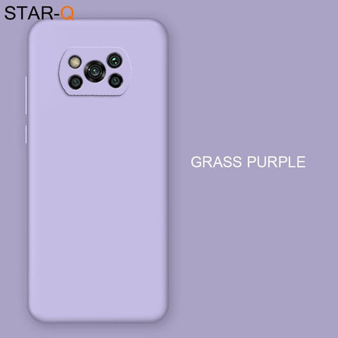 New Full Cover Liquid Silicone Phone Case For Xiaomi Poco X3 Nfc M2 F2 Pro-PA00313-Veeddydropshipping