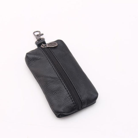 Housekeeper Key Holder Car Key Wallet Buckle Card Coin Pouch-BS00635-Veeddydropshipping