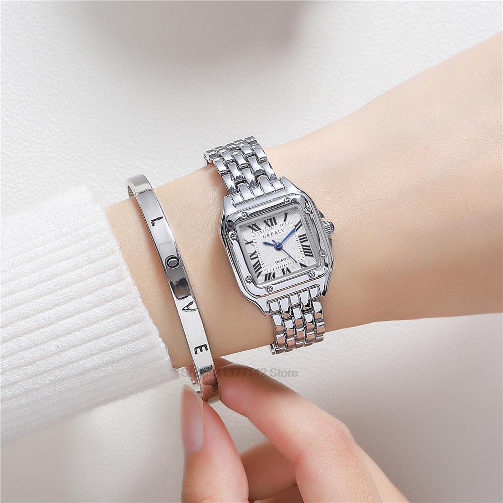 Fashion Square Watche Quartz Wristwatches Qualities Clock-JW00889-Veeddydropshipping