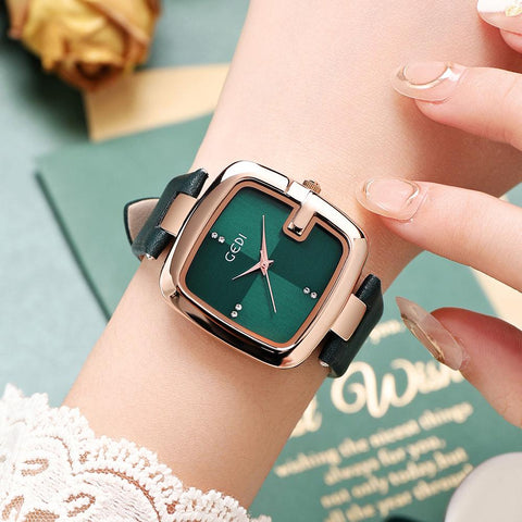 Sqaure Watches Simple Fashion Quartz Wrist Clock-JW01000-Veeddydropshipping