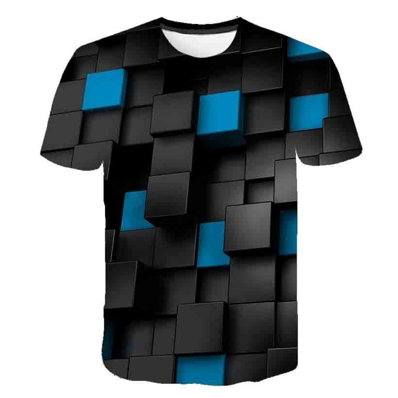 Kids Clothes Baby Boys Girl Summer 3D Pattern T-shit-Veeddydropshipping