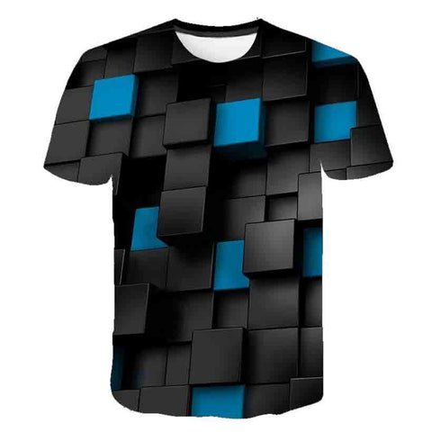 Kids Clothes Baby Boys Girl Summer 3D Pattern T-shit-Veeddydropshipping