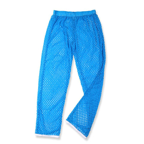 Sleepwear Ropa Interior Hombre See Through Sleep Bottoms Mesh-MF01566-Veeddydropshipping
