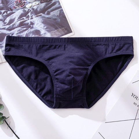 And Winter Briefs Cotton Underpants Pure Color Adult Breathable-MF01634-Veeddydropshipping