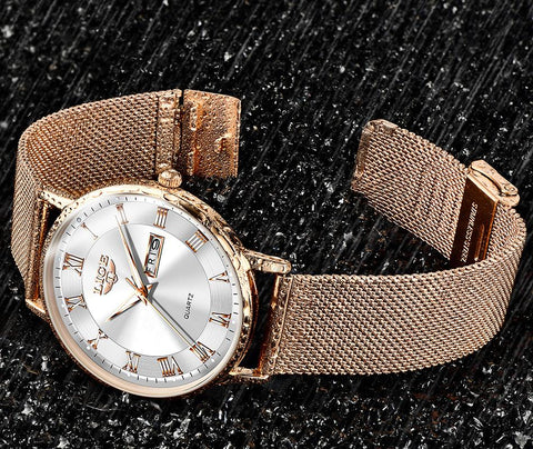 Watch Bracelet Quartz Clock Movement Simple Waterproof -JW00883-Veeddydropshipping
