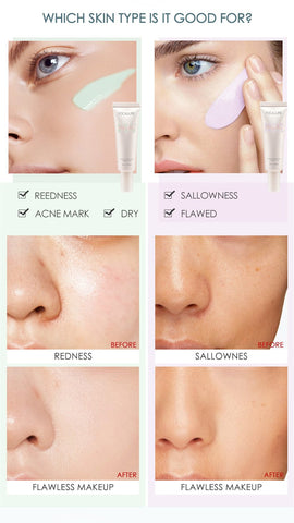 Makeup Base Face Primer Gel Pore-Blurring Oil Control-BH00705-Veeddydropshipping