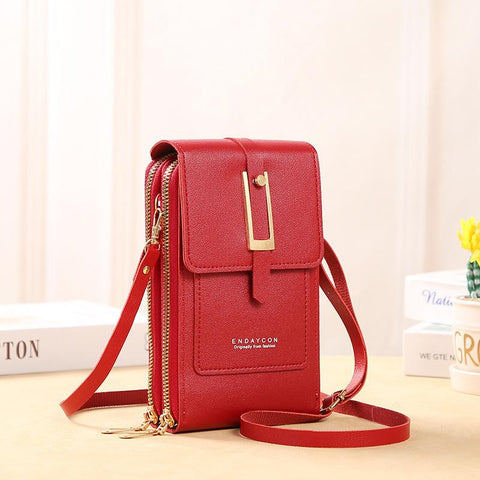 Screen Cell Phone Purse Crossbody Shoulder Strap Handbag for-BS00130-Veeddydropshipping