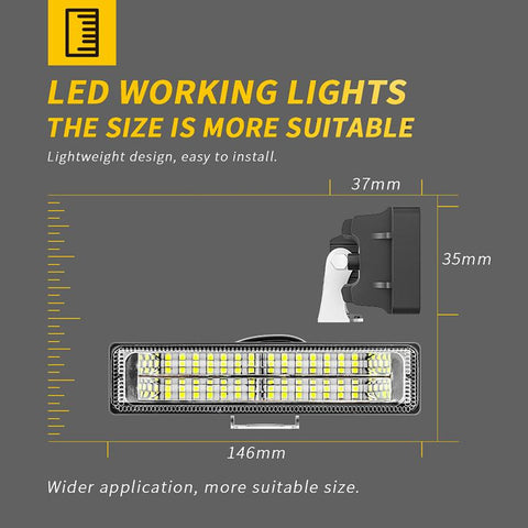 84W 28 LED Car Work Light High Bright Spotlight Offroad Automobile Truck-AM00008-Veeddydropshipping