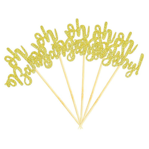 Baby Cupcake Topper Baby Shower-HA00638-Veeddydropshipping