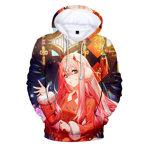 Hoodies Hipster Anime Zero Two Hoodie-MF00286-Veeddydropshipping