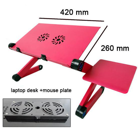 Laptop desk Adjustable Foldable Computer Desks-HA01595-Veeddydropshipping