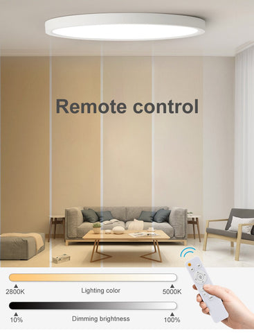 Modern Remote Control Led Ceiling Light -TI00300-Veeddydropshipping