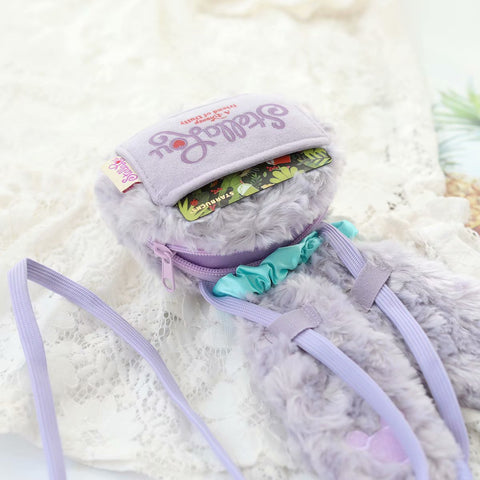 12Cm Disney Stellalou Gelatoni Cute Plush Backpack Soft Stuffed-TB00036-Veeddydropshipping